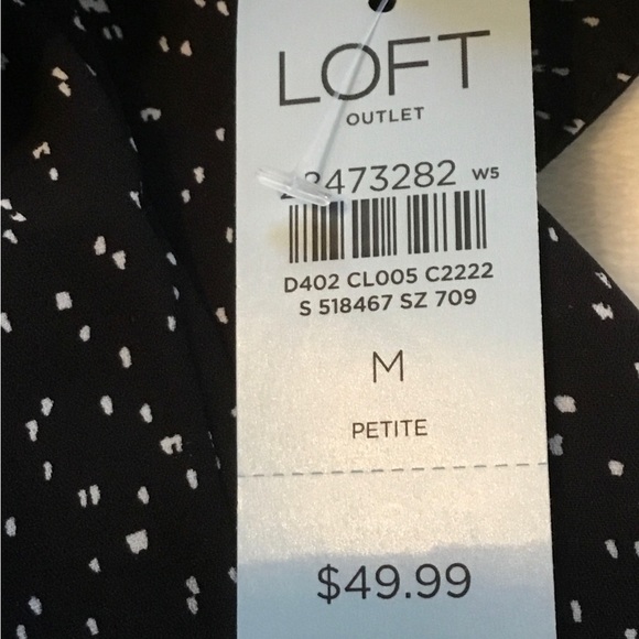 LOFT Outlet Peplum Pullover - Picture 10 of 11